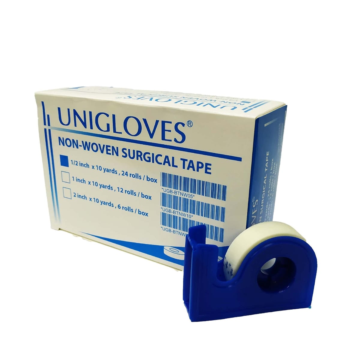 SURGICAL TAPE W/DISPENSER 1.25CM X 5CM (24ROLLS/BOX)