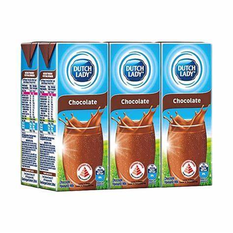 DUTCH LADY CHOCOLATE UHT MILK 6X200ML