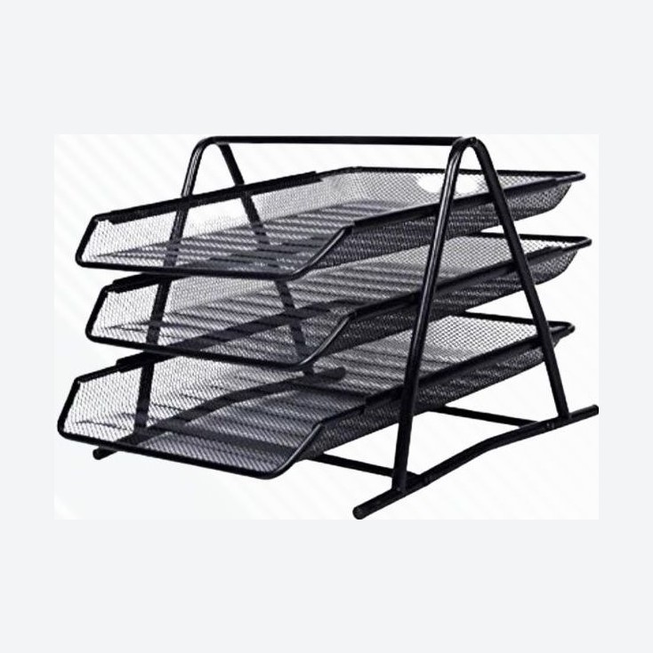 APLUS DT-003 3 TIER METAL MESH DOCUMENT TRAY