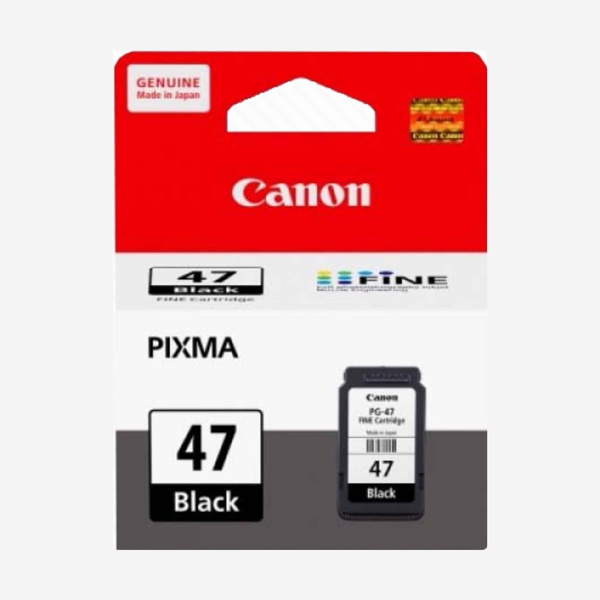 CANON PG47 BLACK INK CARTRDIGE