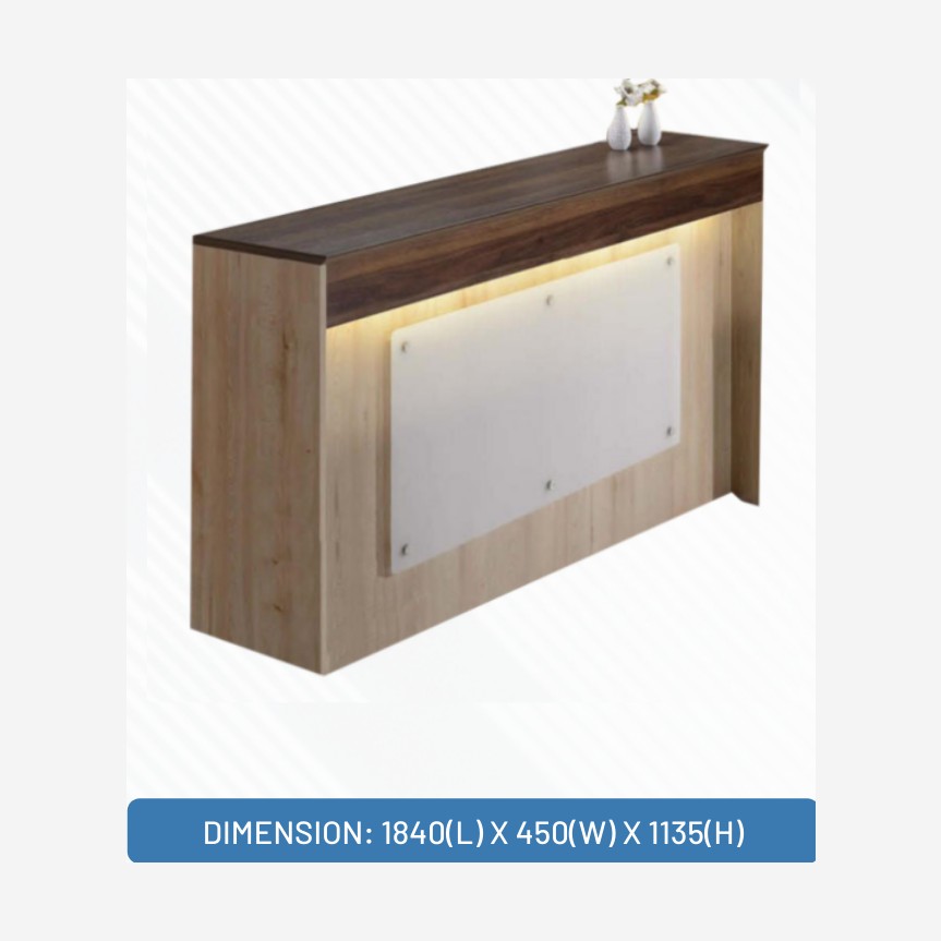 PX7 RECEPTION COUNTER L1840*W450* H1135MM