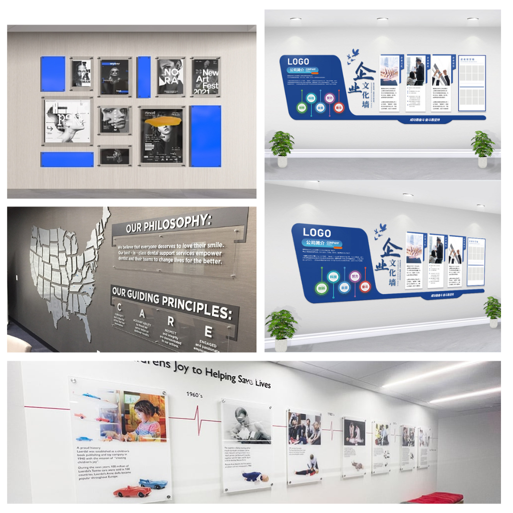 ACRYLIC CULTURAL WALL智能制造