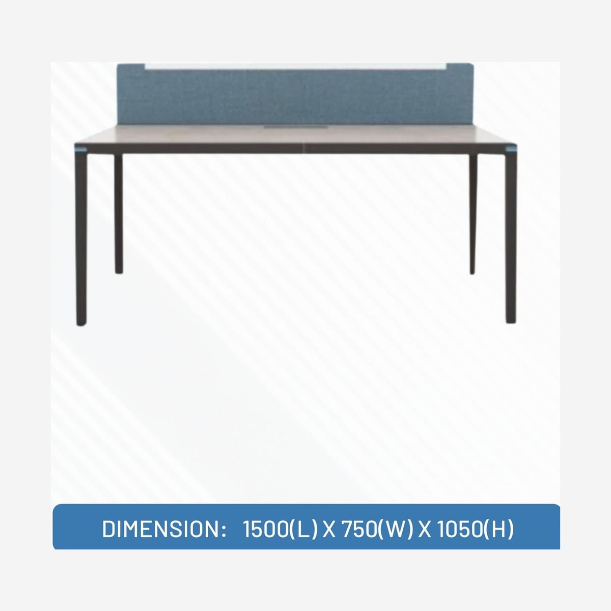 BELLA 5FT OFFICE TABLE (1500Lx750Hx600W)