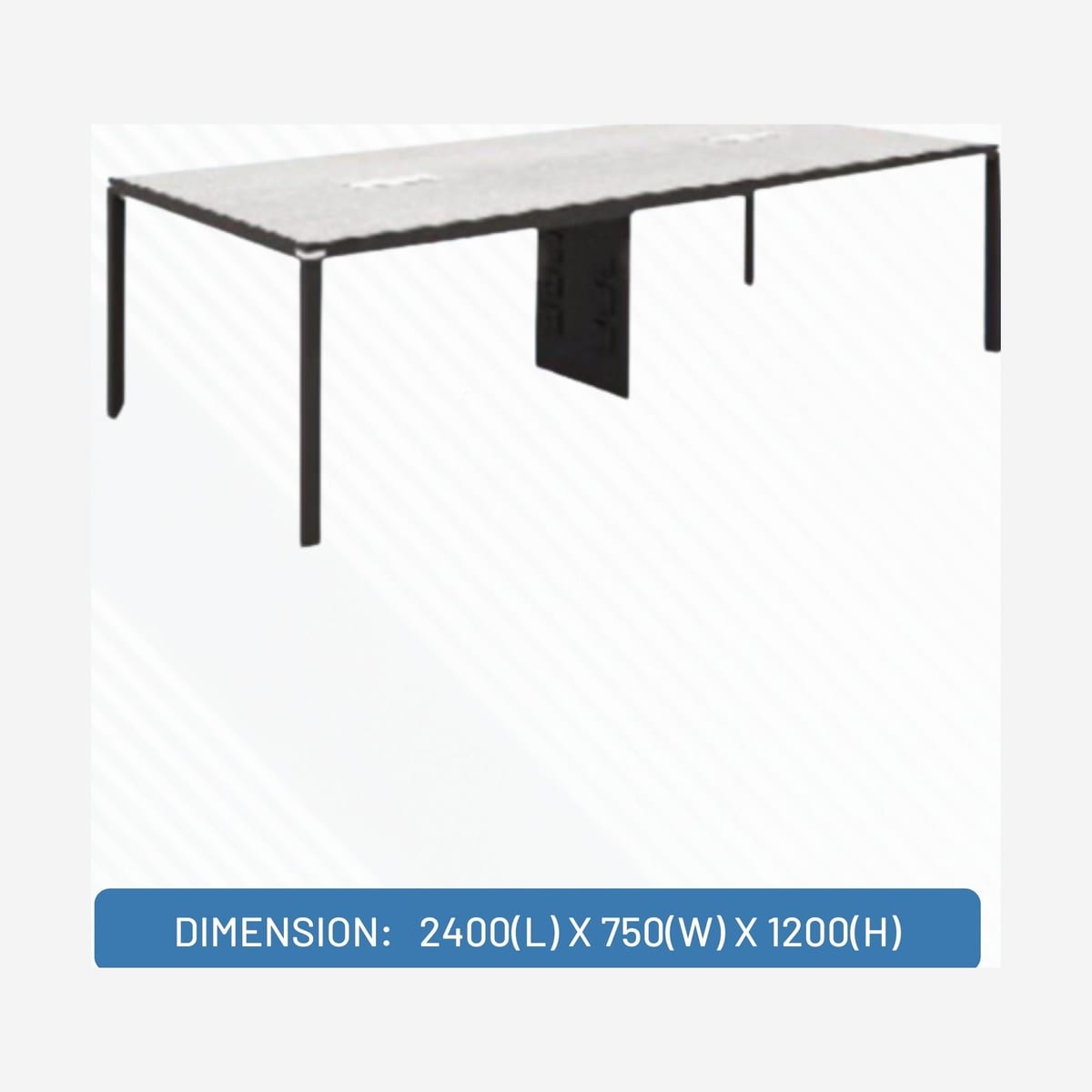 BELLA 8FT CONFERENCE TABLE (2400Lx1200Wx750H)