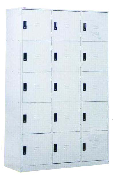 15 COMPARTMENT STEEL LOCKER GY-345/LK-115/LT-15