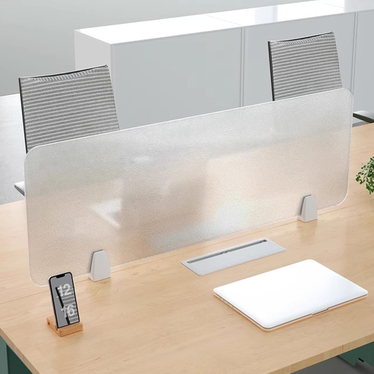 3MM THICK ACRYLIC PROTECTIVE DESK DIVIDER (60 X 120CM)