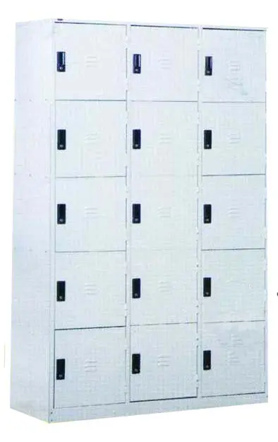 15 COMPARTMENT STEEL LOCKER GY-345/LK-115/LT-15