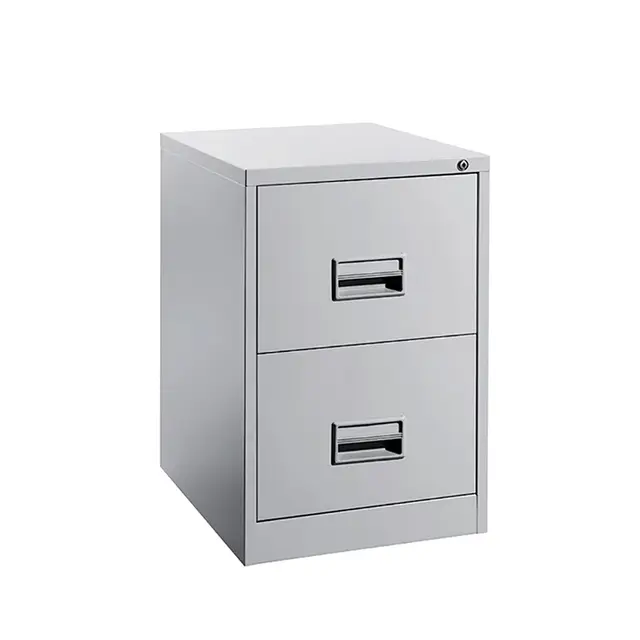 2 DRAWER STEEL FILLING CABINET GY-101/DF-203