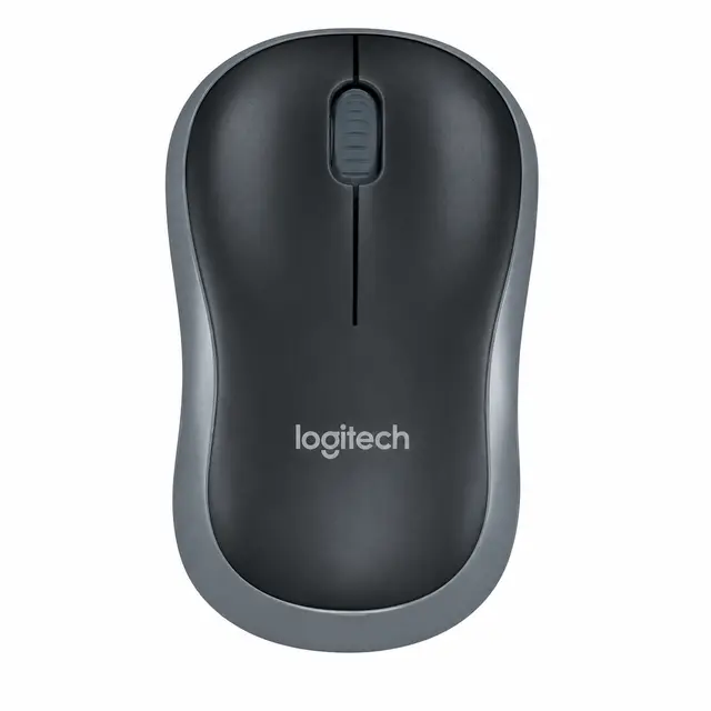 LOGITECH M185 WIRELESS MOUSE GREY