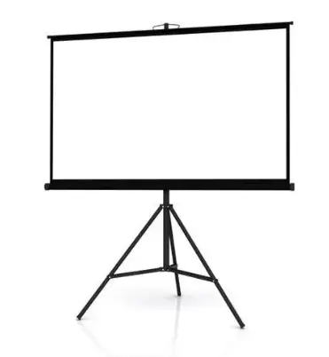 MEKI TRIPOD PROJECTOR SCREEN 5' X 5'