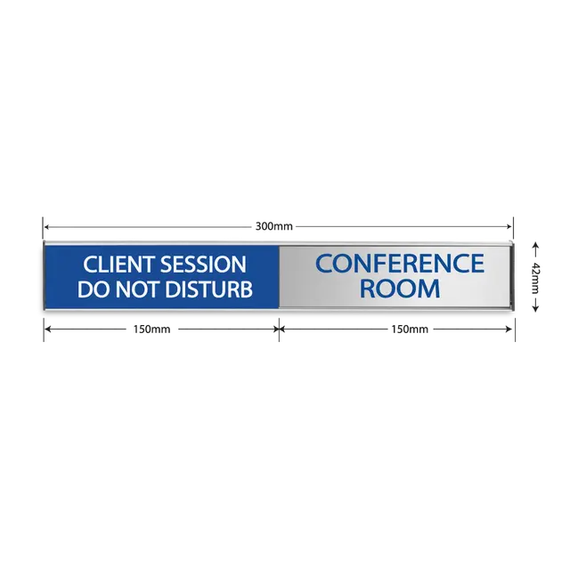 1 Layer Sliding Wall Sign | Model: SW-4