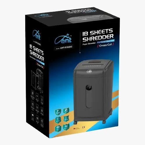 ANT S1830C PAPER SHREDDER CROSS CUT (18 SHEETS)