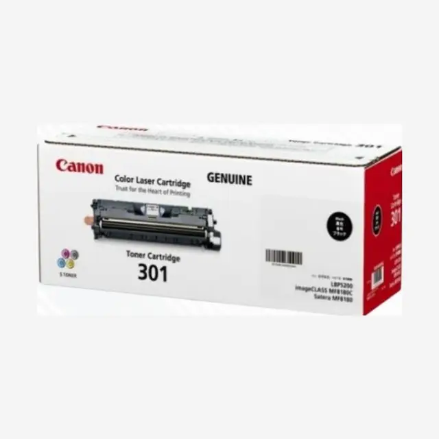 CANON 301 BLACK TONER CARTRIDGE