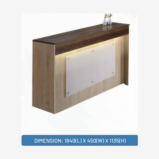 PX7 RECEPTION COUNTER L1840*W450* H1135MM