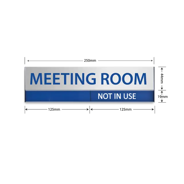 2 Layer Sliding Wall Sign