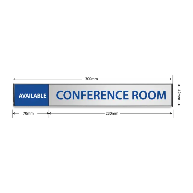 1 Layer Sliding Wall Sign | Model: SW-3