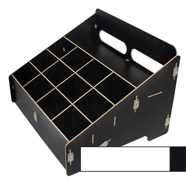 WALKIE TALKIE STORAGE BOX WITH COMPARTMENT