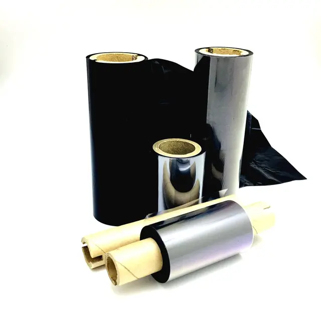 OMNIMETRIC BARCODE THERMAL TRANSFER PREMIUM RESIN RIBBON 80MM X 300M X 1"