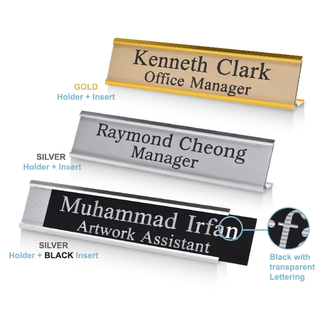 Desk Sign