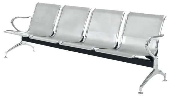 4 SEATER AIRPORT METALLIC IRON CHAIR AC-448
