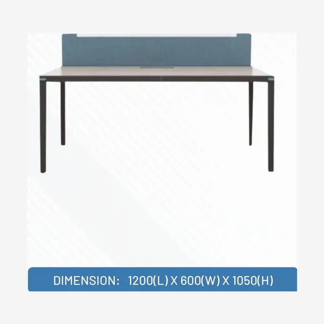 BELLA 4FT OFFICE TABLE (1200Lx750Hx600W)