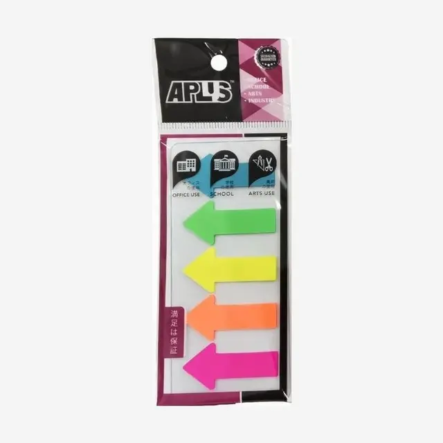 APLUS JT4425-5 5 COL FILM INDEX 25 X 44MM ARROW