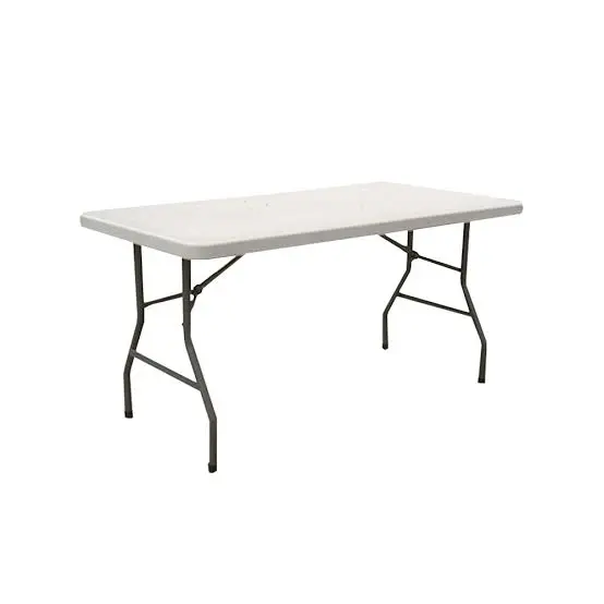 BANQUET BQ-1574RT TABLE W/ PLASTIC TOP 5FT  W1530 X D760 X H740 MM