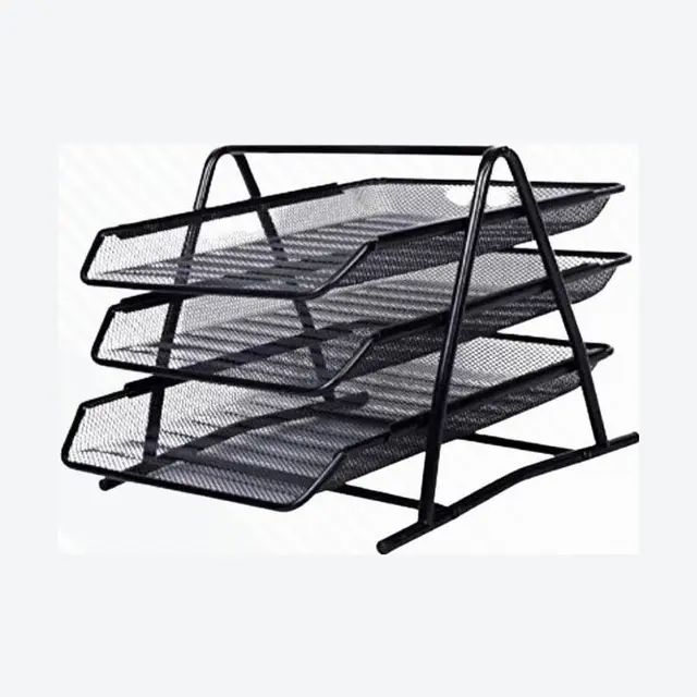 APLUS DT-003 3 TIER METAL MESH DOCUMENT TRAY