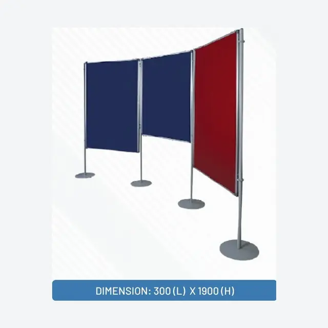 ECONOMY DISPLAY STAND EPL-18 198 X 30CM ROUND