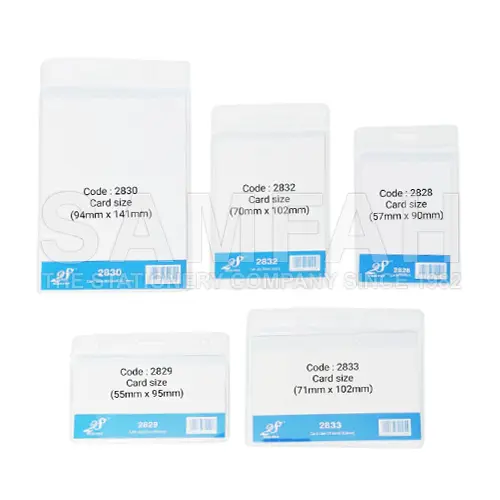 EAST-FILE NAME BADGE (2828) 57MMX90MM (100PCS/BOX)